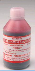 Merbromin Solution