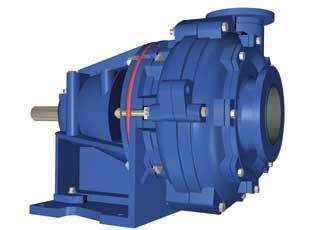 Mining Duty Rubber Lined Slurry Pump