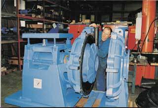 Rubber Lined Slurry Pumps