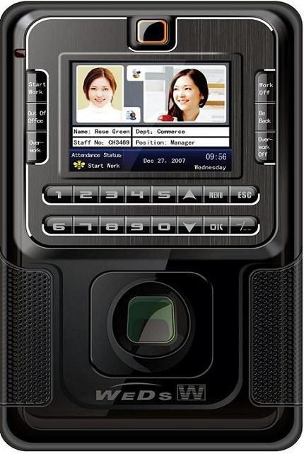 Time Attendance Machine With GPRS And Access Control