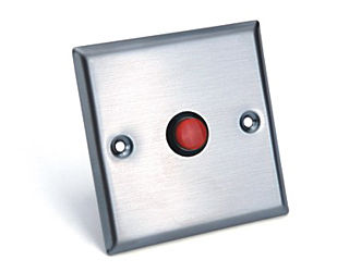 Silver Stainless Steel Emergency Button