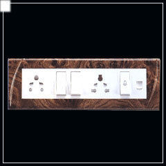 White Colored Modular Switch