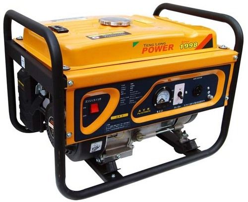 Yellow Manual Or Electric Start Gasoline Generator 