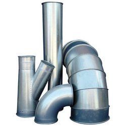 Silver Aluminum Ventilation Ducting System