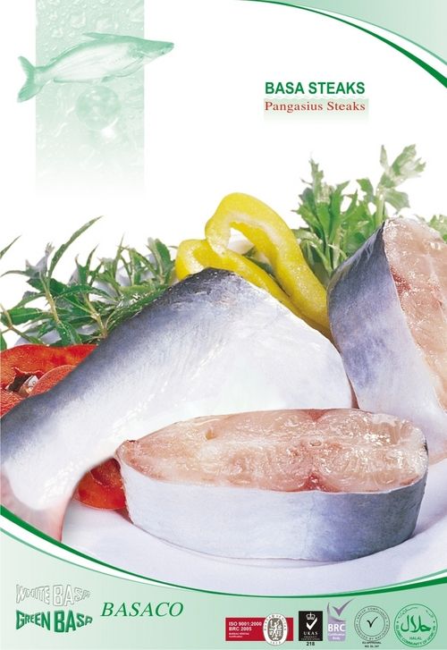 Natural Hygienically Packed Frozen Pangasius Steak