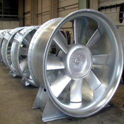 Mild Steel Axial Flow Fans