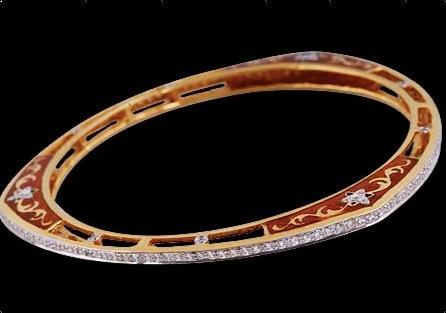 Womens Diamond Bangles