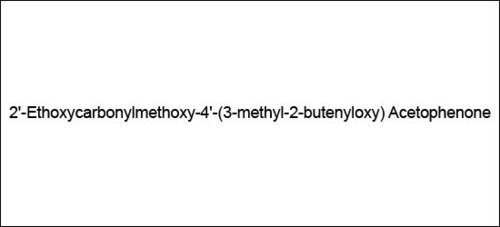 2'-Ethoxycarbonylmethoxy-4'-(3-Methyl-2-Butenyloxy) Acetophenone Application: Industrial