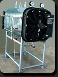 Horizontal Rectangular High Pressure Steam Sterilizer