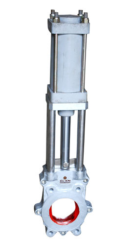 SS Pulp Gate Valves Pneumatic Operated