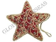 Shiny Embroidery Christmas Star