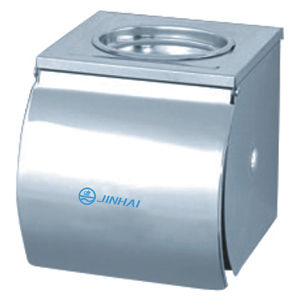 Rectangular Stainless Steel Tissue Dispenser