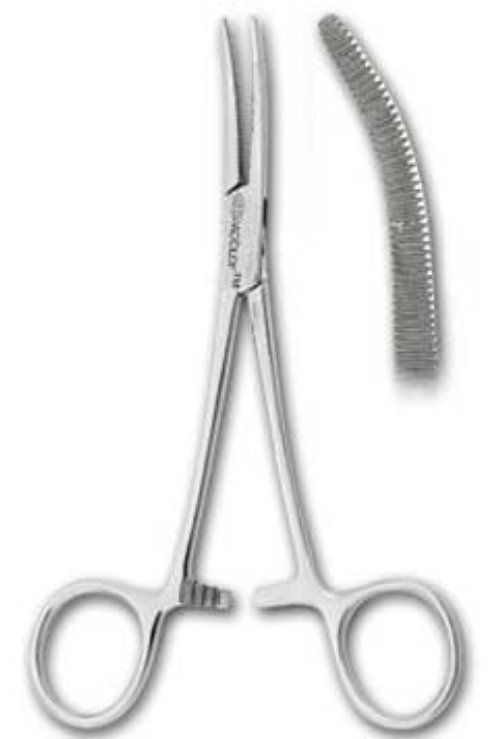 Stainless Steel Dental Haemostatics Crile Forceps