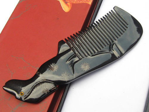 Black Hair Care Printed Comb