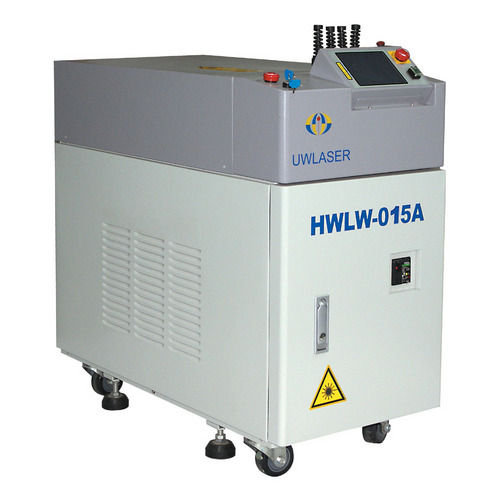 15W Laser Welding Machine - 390mm(W)*830mm(D)*740mm(H) Dimensions, 15J Max Single Pulse Power | New Condition, Closed Self Circulation Water Cooling, Mitsubishi GI/SI Fiber