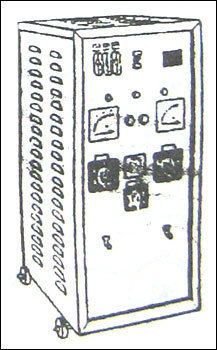 Plate Charger - 230V/440V A.C. Input, 0-60 Amps Control | Fine Steel Cabinet, D.C. Volt & Amp Meter, Auto Control Switch