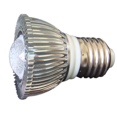 White Aluminum Led Spotlight Bulb