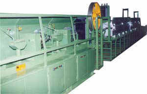 Horizontal Glass Covering Varnishing Lacquering Plant