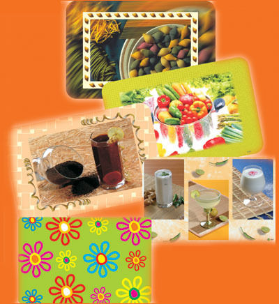 Rectangle Printed Table Mats