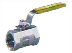 Single Piece Ball Valves