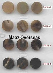 Buffalo Horn Button Blanks