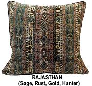 Multicolor Cotton Printed Tapestry Pillows