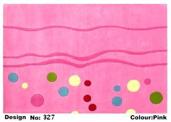 Pink Color Kids Carpet