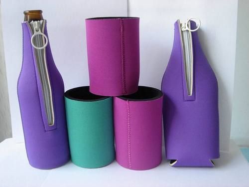 Multicolor Neoprene Bottle Cooler