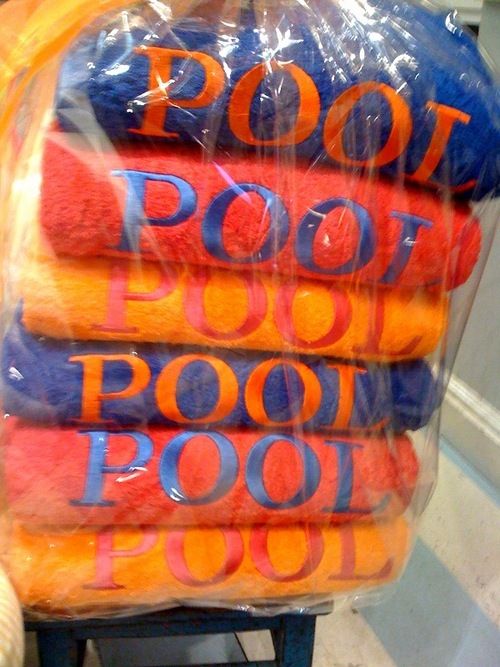 100% Cotton Pool Towel