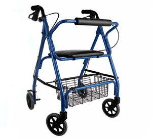 Multicolor Powder Coated Terrain Aluminum Rollator