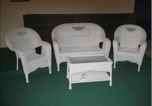 Rectangular Wicker Garden Sofa