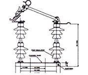 22 KV Double Stact Dropout Fuse