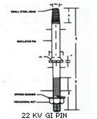 22 Kv Gi Pins