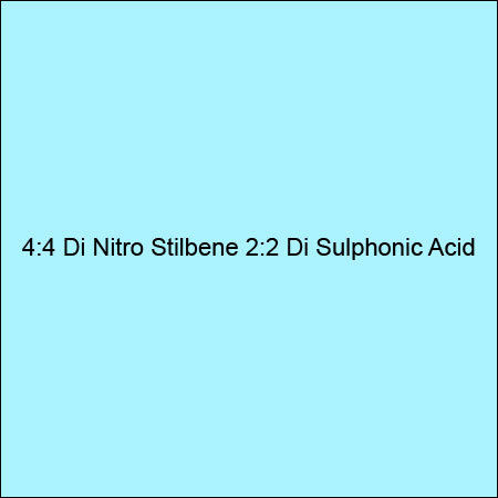  4:4 Di Nitro Stilbene 2:2 Di सल्फोनिक एसिड