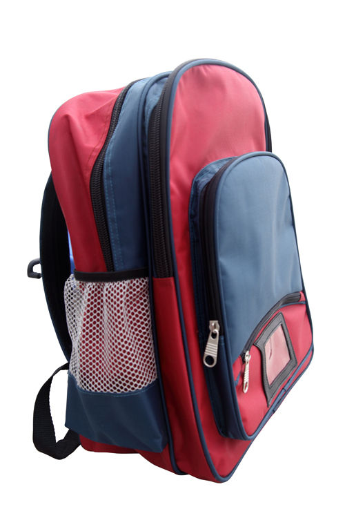 Multicolor Adjustable Strap School Bag