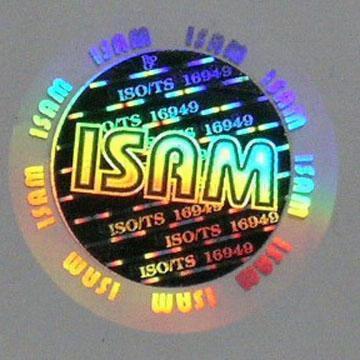 Round Hologram Anti-Counterfeiting Sticker