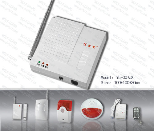 Mini Wireless Auto-Dial Practical Burglar Alarm System