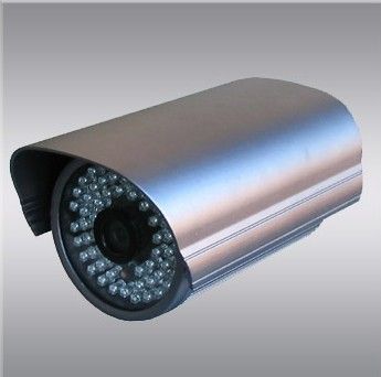 CCTV Water Resistant Camera With 520TVL Horizontal Resolution And Aluminum Housing