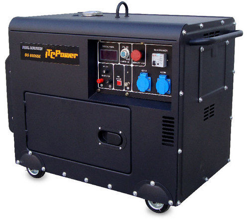 Black Silent Diesel Generator 5Kw