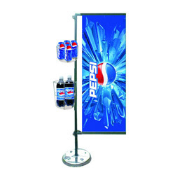 Vertical Banner With Product Holder By CHAMPION ENGINEERING EXPORTS PVT. LTD.