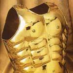 Brass Roman Muscle Armour