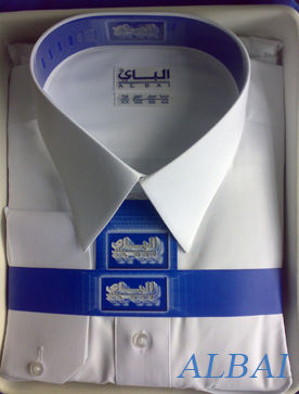 Cotton Mens Full Sleeve White Shirts