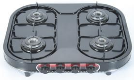 Powder Coated Four Burner Stove