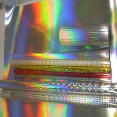 Multicolor Wide Web Holographic Films