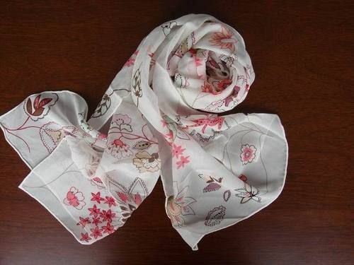 As Per Demand Printed Soft Silk Scarf