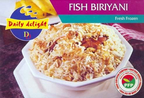 Fresh Frozen Fish Biriyani