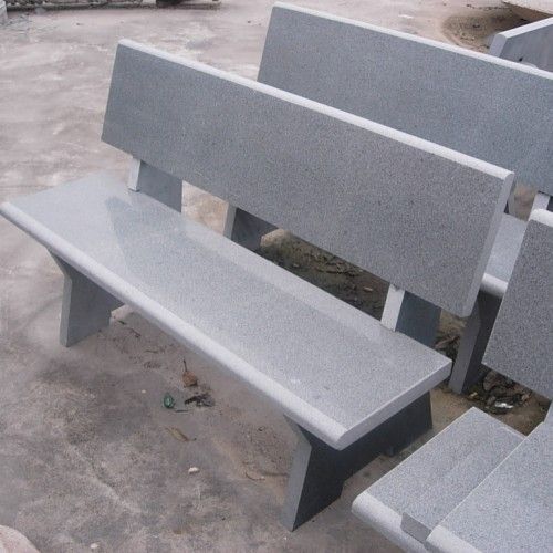 Easy To Clean Outdoor Garden Granite Bench