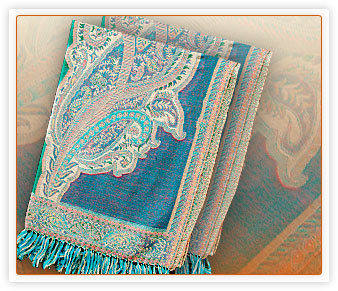 Various Womens Embroidered Acrylic Shawl