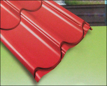 Plain Durable Steel Roofing Tile