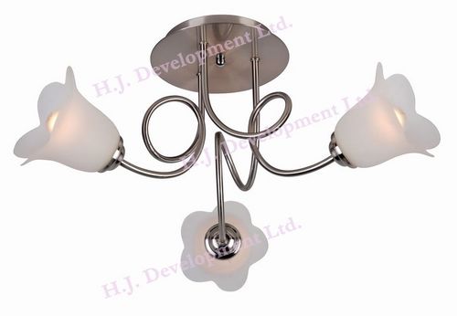 As Per Requirement Flower Design Ceiling Lamp